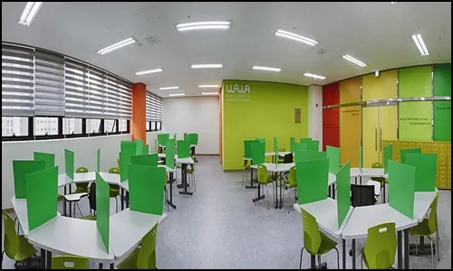 과목별학원 학습 공간 예시 1